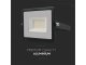 SMD LED reflektor, fekete ház (30W/2510lm) - természetes fehér