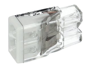 2273 Wago Compact vezeték összekötő, 2 x 2.5mm² vezeték nyílásos