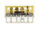 2273 Wago Compact vezeték összekötő, 5 x 2.5mm² vezeték nyílásos (100 db)