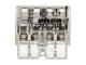 2273 Wago Compact vezeték összekötő, 8 x 2.5mm² vezeték nyílásos (50 db)