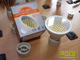 x.LED lámpa GU10 (SMD3528x60/3W/120°) meleg