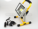 Akkus LED reflektor (20W/120°) Hideg fehér (Lítium)