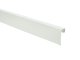 Karnis előlap (karnistakaró) Fehér - 120 cm
