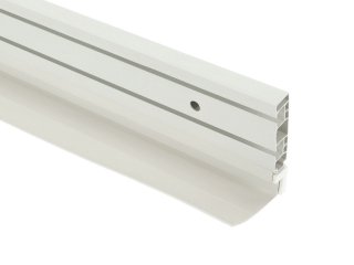 Karnis előlap (karnistakaró) Fehér - 150 cm