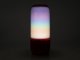 Bluetooth hangszóró, RGB, akkus USB asztali lámpa (2x3W) - piros