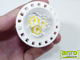 x.LED lámpa GU10 (PowerLED/3W/40°) Ceramic 10 db Csomag!