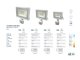 CityLine Sensor LED reflektor fehér (10W/800lm) - Természetes fehér
