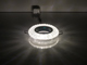 SideLight Crystal-2 üveg spot lámpatest, kör, természetes fehér LED oldalvilágítás