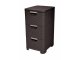 Style - rattan hatású fiókos tároló  3x14L - Barna
