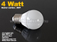 LED lámpa E27 (SMD 5050x15/4W/160°) meleg fehér (2 db)