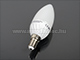 LED lámpa E14 (COB LED/4W/200°) meleg fehér (2 db)