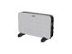 Elektromos design radiátor ventilátorral, fehér (2000W) B-4511, radiátor fűtőtest