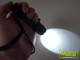 x.LED Torch - Elemes LED lámpa PowerLED 1W - fekete