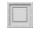 Poliuretán kazetta (R 250) oldalfalra, mennyezetre (60,3x60,3 cm)