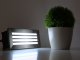 Kültéri süllyesztett LED lámpatest, négyzet alakú (3.5 Watt - 6000K) IP65