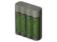 GP Akkumulátor töltő Speed M451 + 4xAA ReCyko 2600mAh tölthető elem