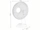 Asztali ventilátor fehér színben (34 cm - 35W) 4 gombos
