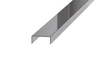 NOX Prémium dekorcsík- inox, tükör ezüst 20mm/270cm