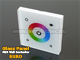 Glass Panel EURO fali RGB LED vezérlő (144 W) TM08 fehér