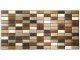 Flexpanel PVC falburkoló lap - Chocolate (famintás, barna árnyalatok)