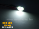 LED lámpa G4 (COB LED/1W/120°) hideg fehér