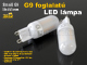 LED lámpa G9 (2.5W/270°) Small - hideg fehér LAC