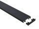 Como - Alumínium függönysín szett (antracit) - 2 sor - 120 cm