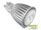 x. LED lámpa GU10 (PowerLED/7W/35°) meleg fehér