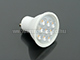 LED lámpa GU10 (COB2835x9/3W/38°) meleg Lencsés (2 db)