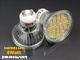 LED lámpa GU10 (SMD5050x24/4W/120°) meleg fehér