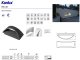 BISO LED oldalfali lámpa (8 Watt/140Lm) grafit, természetes fehér