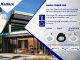 Beépíthető IP65 mini LED spotlámpa fürdőszobába, Imber 1W hideg fehér - 12 Volt