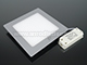 Katro LED panel IP44 ezüst (170 mm) 13W - természetes f.