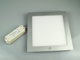 Katro LED panel IP44 ezüst (225 mm) 18W - meleg fehér