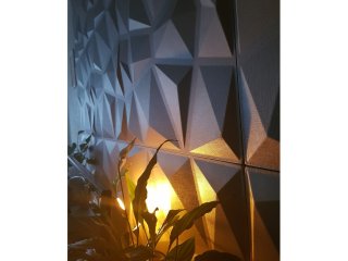 Műbőr 3D falpanel (Ecuador) 60x60 cm, több színben