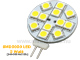 LED lámpa G4 (SMD5050x12/2W/120°) hideg fehér