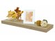 Laminált lebegő polc rejtett konzollal (80x23x5 cm) sonoma tölgy
