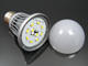 LED lámpa E27 (COB 5630 LED/5W/180°) meleg fehér