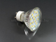 LED lámpa GU10 (SMD5050x15/2.5W/120°) meleg fehér