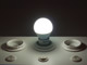 E14 LED lámpa (4.5W/180°) Kisgömb P45 - hideg fehér, PRO Samsung