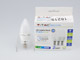 LED lámpa E14 (5.5W/200°) Gyertya - meleg fehér 3db