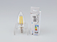 LED lámpa E14 Filament (4W/300°) Gyertya - természetes fehér