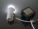 LED lámpa E27 (COB 3016x16/7W/180°) hideg fehér