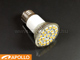 LED lámpa E27 (SMD5050x24/4W/120°) meleg fehér Apollo