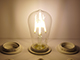 E27 LED izzó Retro filament (4W/360°) ST58 Körte - természetes fehér