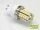 x. LED lámpa G9 (SMD3528x60/3.9W/270°) meleg f. (3hó)