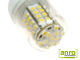 x. LED lámpa G9 (SMD3528x60/3.9W/270°) hideg f. Búra! (3hó)