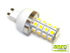 x.LED lámpa G9 (SMD5050x27/5W/270°) meleg