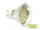 LED lámpa GU10 (SMD2835x20/1.1W/70°) meleg fehér