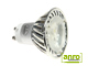 x. LED lámpa GU10 (PowerLED/3W/30°) meleg fehér -GT 6hó